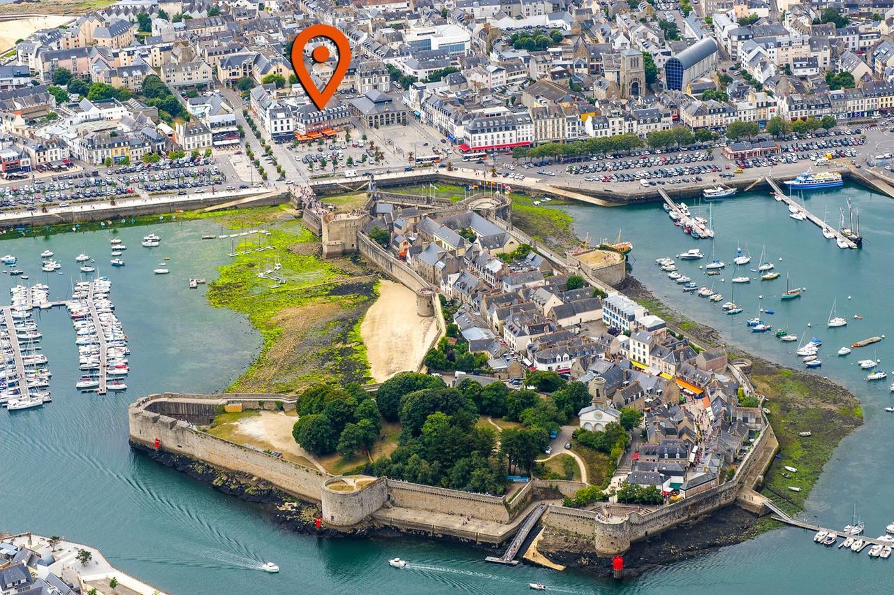 Hotel Les Grands Voyageurs Concarneau Exterior foto